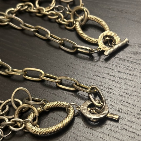 💎 PREMIER DESIGNS 💎 Faux pearls chain Statement Necklace - Picture 4 of 4